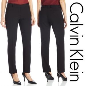 Calvin Klein Skinny Leg Tapered Dress Pant 10